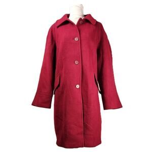 East 5th Red Wool Peacoat | Women’s 1X | NWT $225 Classic Style